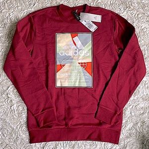 Mens Adidas crewneck sweater size small